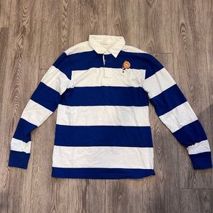 Disney Destination D23 Long sleeve Rugby Shirt Orange Bird size m